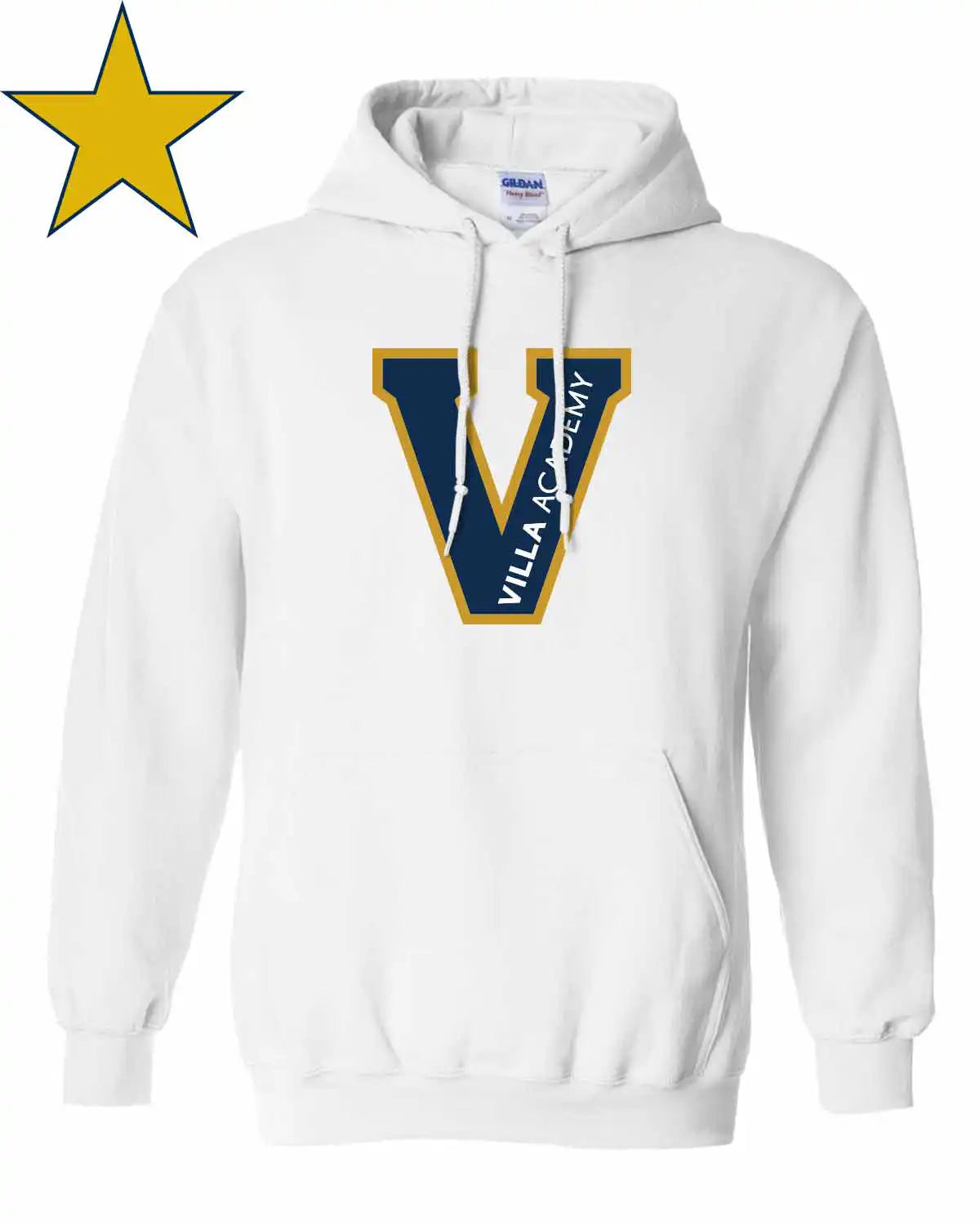 Villa Academy Full Front Logo Adult Pull Over Hoody