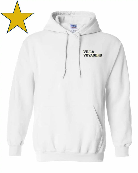 Villa Voyagers Left Chest Logo Adult Pull Over Hoody